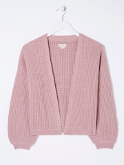 FatFace Pink Cardigan - Image 2 of 2