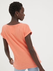 FatFace Orange T-Shirt - Image 2 of 4