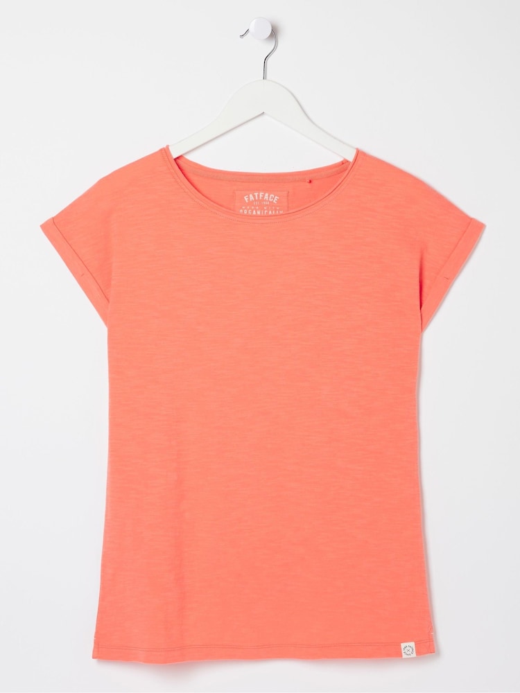 FatFace Orange T-Shirt - Image 4 of 4