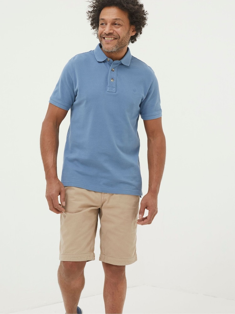 FatFace Cove Natural Flat Front Shorts - Image 1 of 4