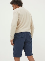 FatFace Cove Blue Flat Front Shorts - Image 2 of 4