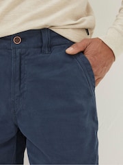 FatFace Cove Blue Flat Front Shorts - Image 3 of 4