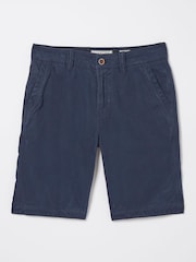 FatFace Cove Blue Flat Front Shorts - Image 4 of 4