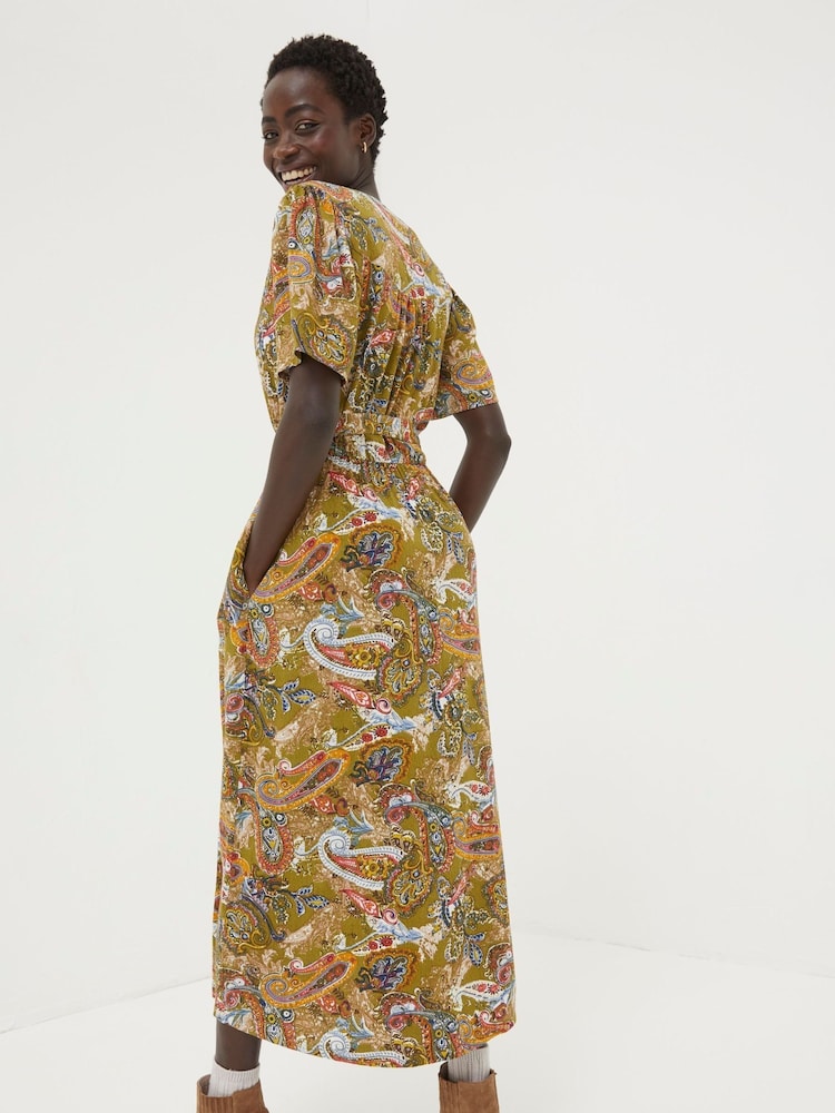 FatFace Paisley Midi Tea Dress - Bild 2 von 6 FatFace Paisley Midi Tea Dress - Bild 2 von 6