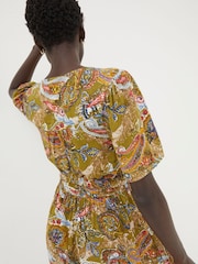 FatFace Paisley Midi Tea Dress - Bild 4 von 6