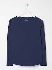 FatFace Bree Blue T-Shirt - Image 4 of 4