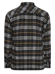 BadRhino Big & Tall Black Premium Check Shacket - Image 3 of 3