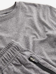 Grey Sports T-Shirt and Shorts Set (3-16yrs) - Image 3 of 3