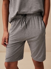 Grey Sports T-Shirt and Shorts Set (3-16yrs) - Image 4 of 4