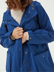 FatFace Blue Wren Waterproof Coat - Image 4 of 5