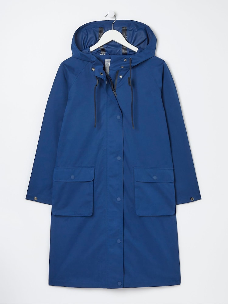 FatFace Blue Wren Waterproof Coat - Image 5 of 5