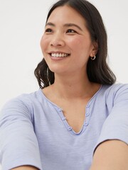 FatFace Light Blue Porter T-Shirt - Image 4 of 5