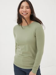 FatFace Green T-Shirt - Image 1 of 5