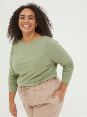 FatFace Green T-Shirt - Image 4 of 5