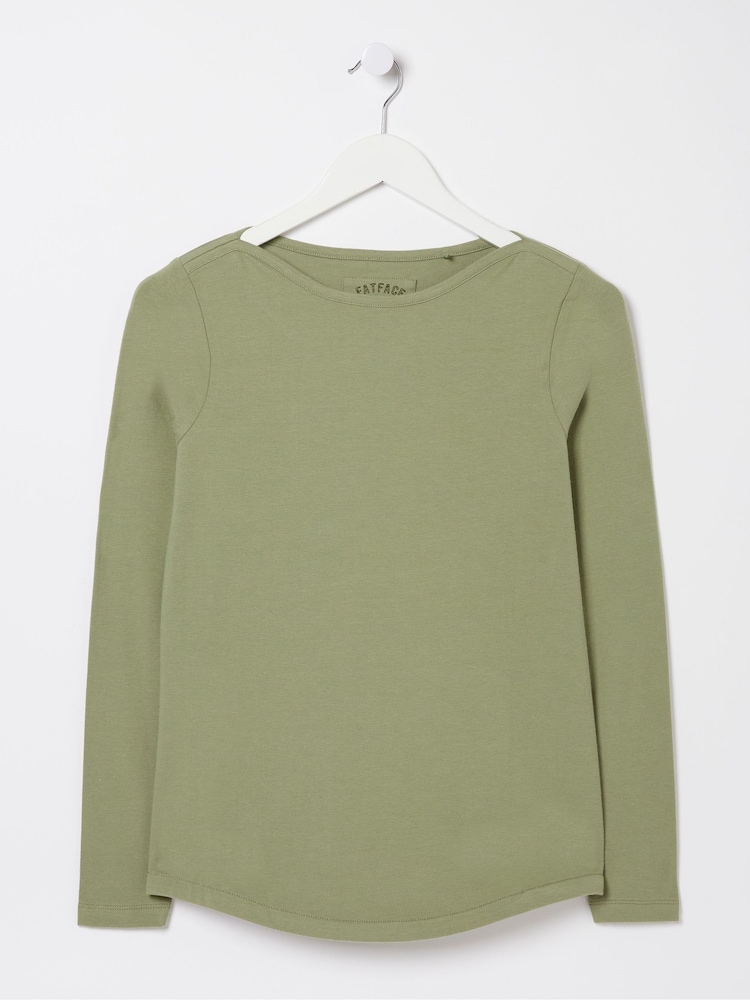 FatFace Green T-Shirt - Image 5 of 5