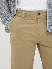 FatFace Cove Green Flat Front Shorts - Image 3 of 4