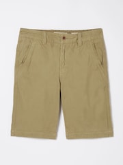 FatFace Cove Green Flat Front Shorts - Image 4 of 4