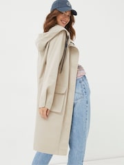 FatFace Natural Waterproof Coat - Image 2 of 4