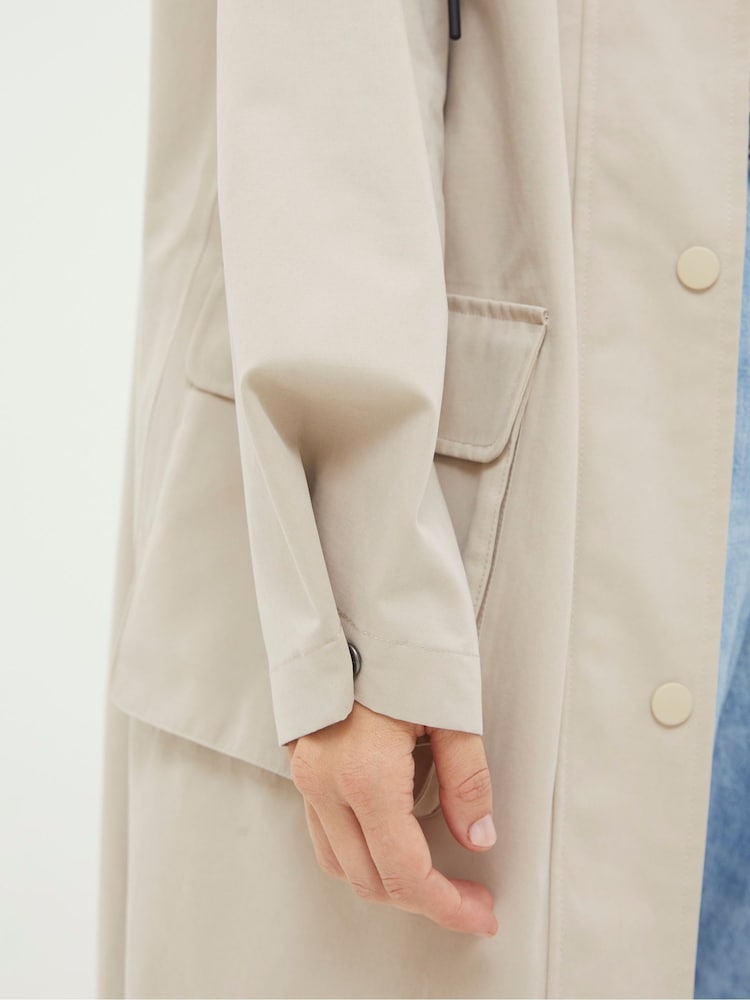 FatFace Natural Waterproof Coat - Image 4 of 4