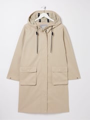 FatFace Natural Waterproof Coat - Image 5 of 5