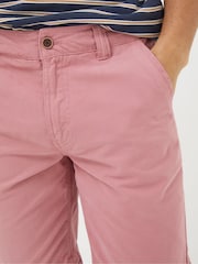 FatFace Cove Pink Flat Front Shorts - Image 6 of 7
