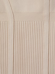Reiss Nude Verity Ribbed Seam Detail Vest - Image 6 of 6