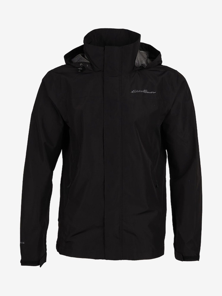 Eddie Bauer Black Waterproof Packable Rainfoil Jacket - Image 1 of 2