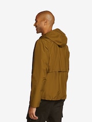 Eddie Bauer Brown Waterproof Rainpac Anorak Antique Jacket - Image 2 of 3