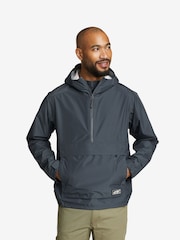 Eddie Bauer Grey Rainpac Anorak Storm Jacket - Image 1 of 7