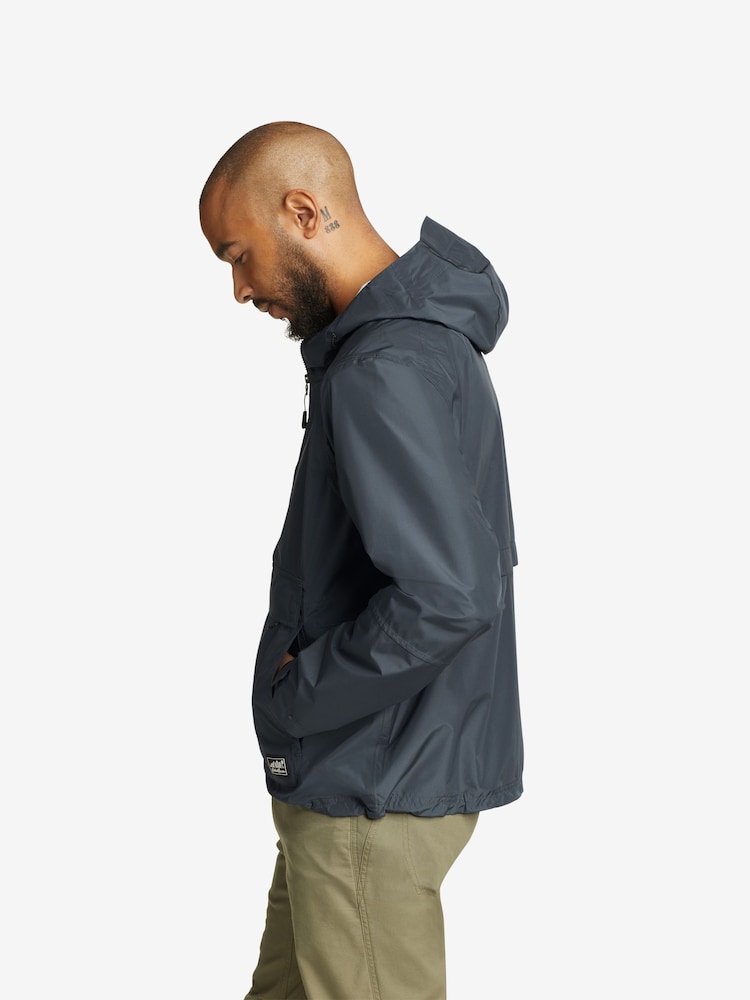 Eddie Bauer Grey Rainpac Anorak Storm Jacket - Image 2 of 7