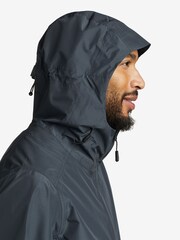Eddie Bauer Grey Rainpac Anorak Storm Jacket - Image 3 of 7