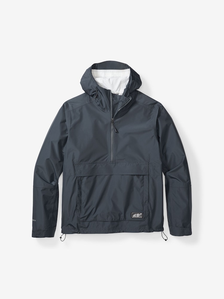 Eddie Bauer Grey Rainpac Anorak Storm Jacket - Image 7 of 7