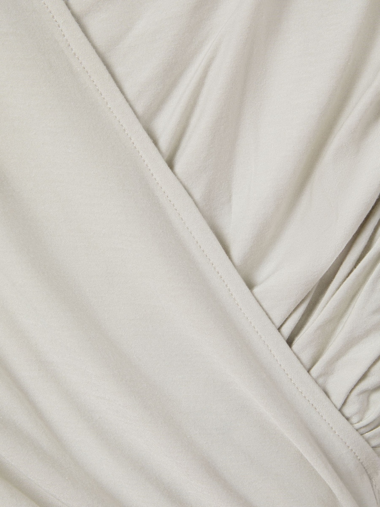 Reiss Mint Mara Wrap Front Top - Image 7 of 7