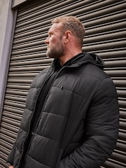 BadRhino Big & Tall Black Premium Padded Coat - Image 1 of 4