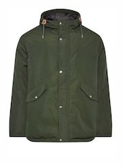 BadRhino Big & Tall Green Long Parka Jacket - Image 2 of 4