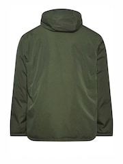 BadRhino Big & Tall Green Long Parka Jacket - Image 3 of 4