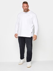 BadRhino Big & Tall Black Washed Denim Jeans - Image 2 of 4