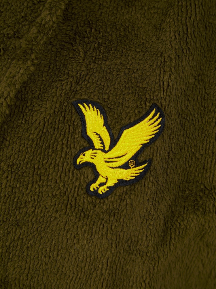 Lyle & Scott Green Jeremy Bathrobe - Image 2 of 3