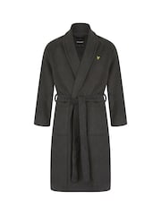 Lyle & Scott Black Lucas Bathrobe - Image 1 of 3