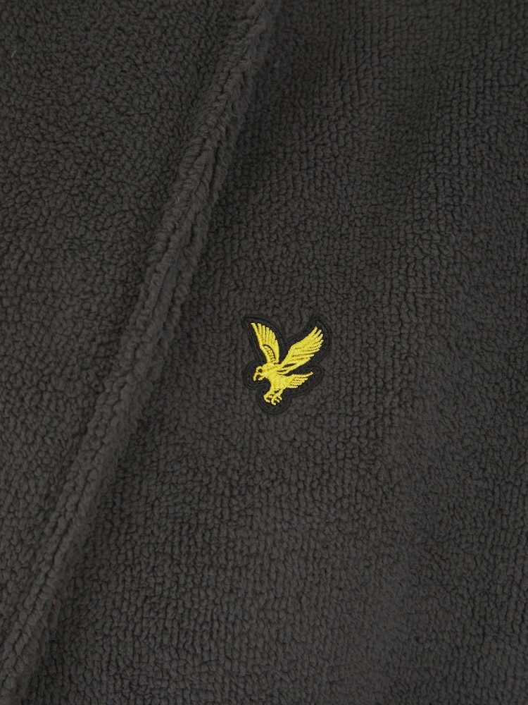 Lyle & Scott Black Lucas Bathrobe - Image 2 of 3