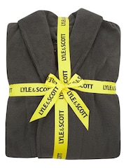 Lyle & Scott Black Lucas Bathrobe - Image 3 of 3