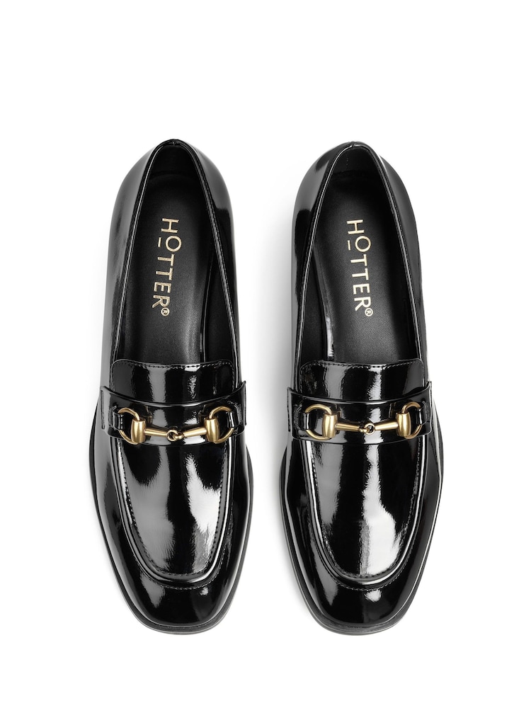 Hotter Black Cornell Slip-On Shoes - Image 4 of 4 Hotter Black Cornell Slip-On Shoes - Image 4 of 4
