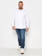BadRhino Big & Tall Blue Mid Rise Denim Jeans - Image 2 of 4