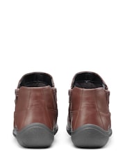 Hotter Brown Wide Fit Murmur Zip-Fastening Boots - Image 3 of 4