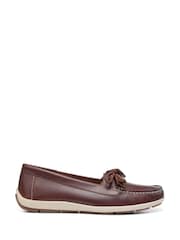 Hotter Brown Bay Slip-On Wide Fit Shoes - Image 1 of 4