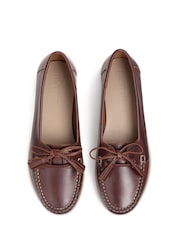 Hotter Brown Bay Slip-On Wide Fit Shoes - Image 4 of 4