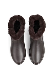 Hotter Brown Millom II Zip Fastening Regular Fit Boots - Image 4 of 4