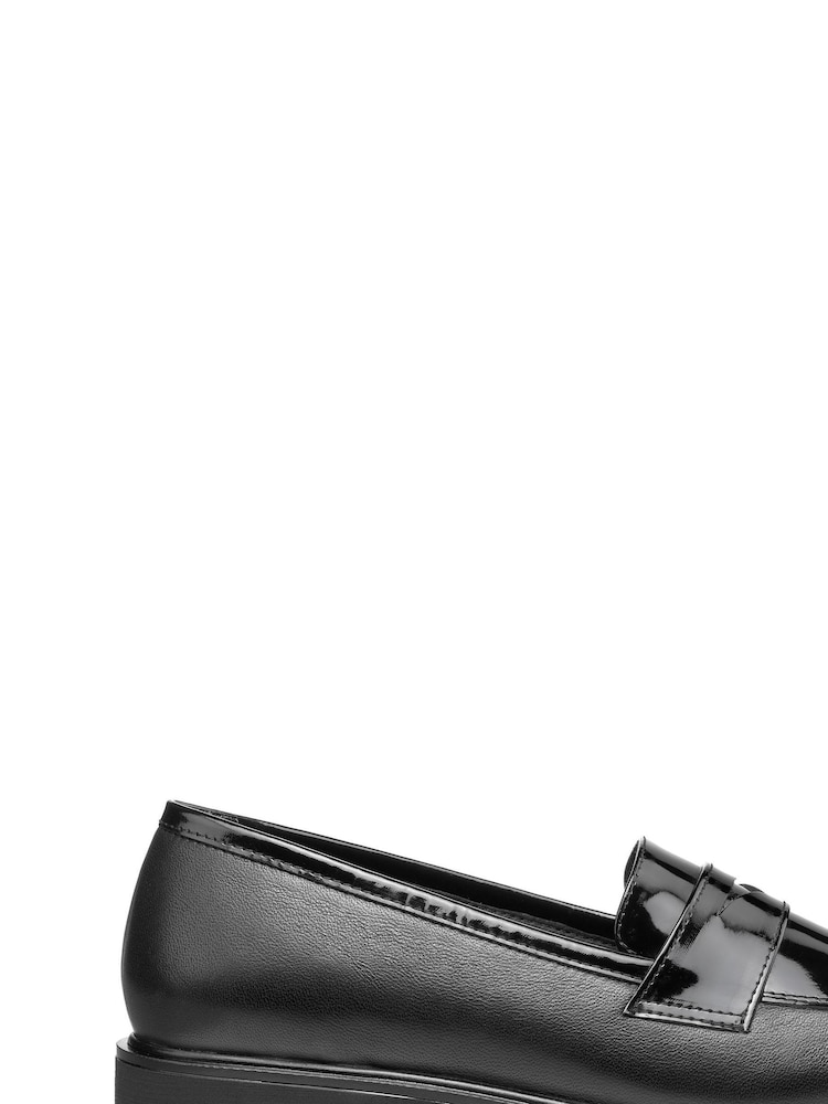 Hotter Black Berkeley Slip-On Regular Fit Shoes - Image 1 of 4