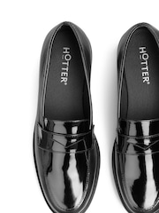 Hotter Black Berkeley Slip-On Regular Fit Shoes - Image 4 of 4