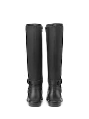 Hotter Black Regular Fit Dana Zip Fastening Boots - Image 3 of 4
